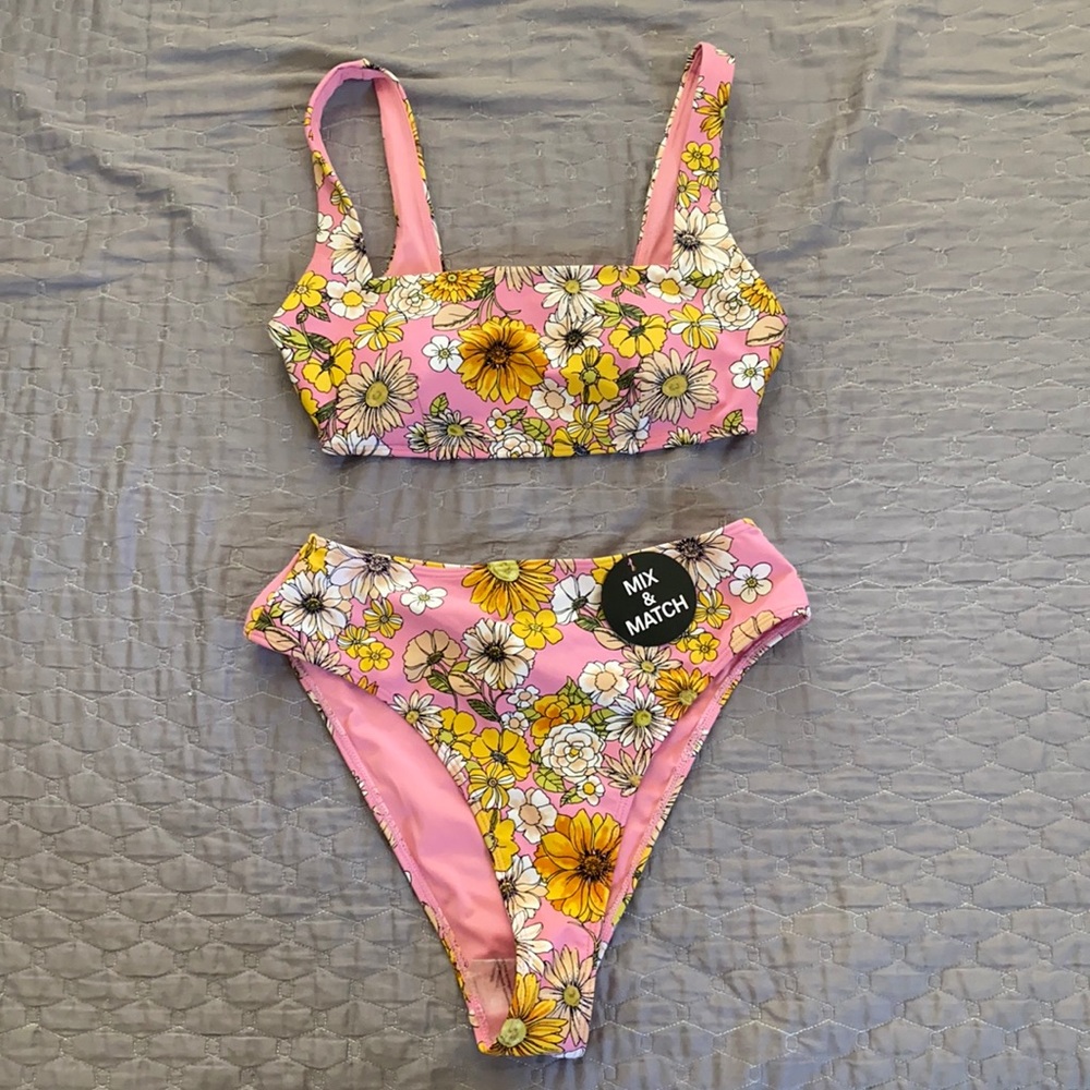 Floral Bathing Suit